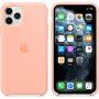 Apple silikonska maskica za iPhone 11 Pro Max - grejpfrut ružičasta
