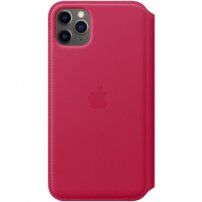 Originalna Apple Folio kožna maskica za iPhone 11 Pro Max - malina