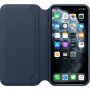 Originalna Apple Folio kožna maskica za iPhone 11 Pro Max - duboko plava