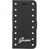 Guess Studded Folio flip futrola za iPhone 6 Plus / 6S Plus - crno