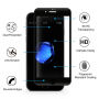 HAT PRINCE tvrdo 3D staklo za cijeli perimetar telefona za iPhone 8 / 7 - 0.2mm - crna