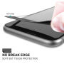 HAT PRINCE tvrdo 3D staklo za cijeli perimetar telefona za iPhone 8 / 7 - 0.2mm - crna