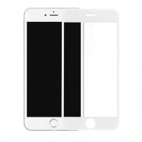 BASEUS tvrdo 3D staklo za cijeli perimetar telefona za iPhone 8 / 7 - 0.23mm - bijela
