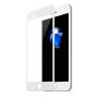 BASEUS tvrdo 3D staklo za cijeli perimetar telefona za iPhone 8 / 7 - 0.23mm - bijela