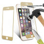 Tvrdo 3D staklo za cijeli perimetar telefona za iPhone 6S / 6 - 0.3mm - zlatna