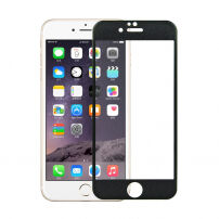 Tvrdo 3D staklo za cijeli perimetar telefona za iPhone 6S / 6 - 0.3mm - crna