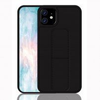 Maskica s funkcijom stalka / ručke za iPhone 11 - crni