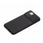 Maskica s kliznim poklopcem leće kamere za iPhone 6 / 6S / 7 / 8 / SE (2020/2022) - crni