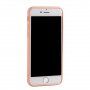 Maskica s kliznim poklopcem leće kamere za iPhone 6 Plus / 6S Plus / 7 Plus / 8 Plus - losos