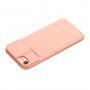 Maskica s kliznim poklopcem leće kamere za iPhone 6 Plus / 6S Plus / 7 Plus / 8 Plus - losos