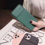 Maskica s kliznim poklopcem leće kamere za iPhone 6 Plus / 6S Plus / 7 Plus / 8 Plus - losos