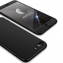 GKK maskica s zaštitom od udarca 360 stupnjeva za iPhone 7 Plus / 8 Plus - crni