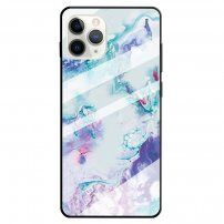 maskica sa staklenom stražnjom stranom za iPhone 11 Pro - šareni mramor