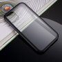 Futrola za cijeli mobitel od kaljenog stakla s metalnim okvirom za iPhone 11 Pro - crno