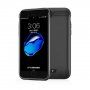 Maskica s eksternom baterijom za iPhone 6 / 6S / 7 / 8 / SE (2020/2022) - 5 000 mAh- crni
