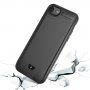 Maskica s eksternom baterijom za iPhone 6 / 6S / 7 / 8 / SE (2020/2022) - 5 000 mAh- crni