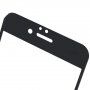 Kaljeno 2,5D staklo s metaliziranim rubom za iPhone 6 / 6S - crno