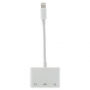 Redukcija lightning priključka s dva jack 3.5mm priključka i lightning priključkom za Apple iPhone / 8 / 8 Plus / 7 / 7 Plus