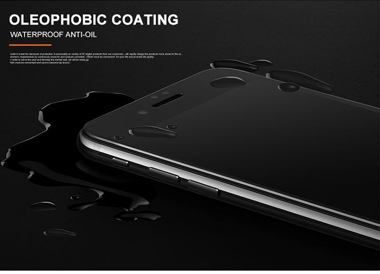 Mocolo kaljeno 2,5D staklo za iPhone 7 / 8 - bijelo