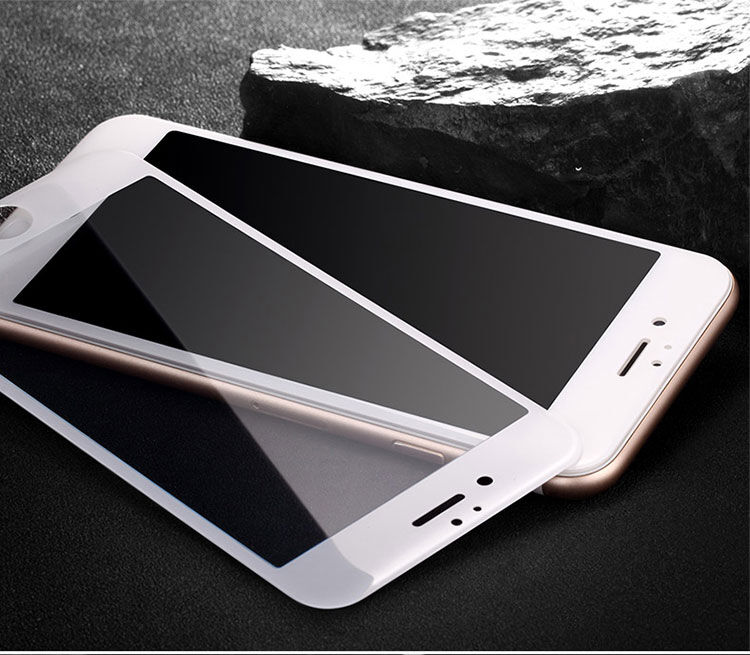 Mocolo kaljeno 2,5D staklo za iPhone 7 / 8 - bijelo