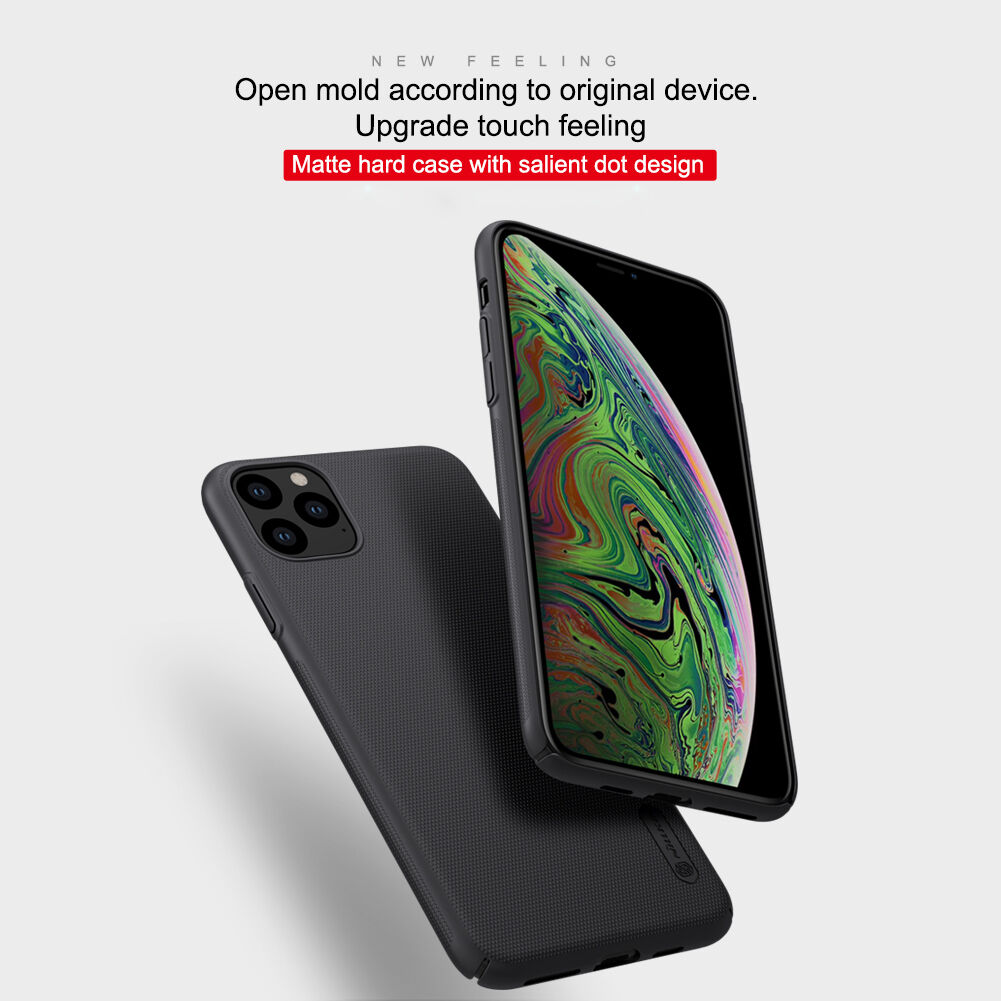 Nillkin mat maskica sa zrnastom površinom za iPhone 11 Pro Max - plavi
