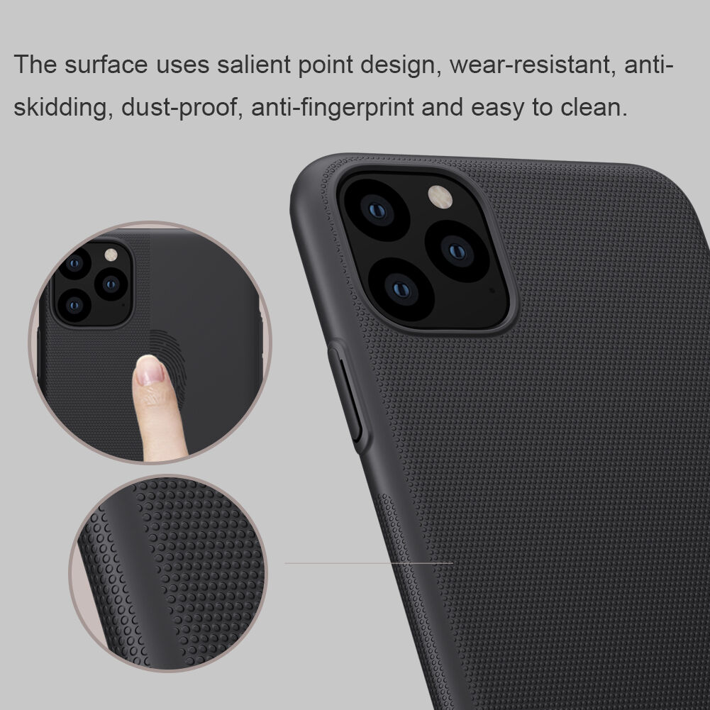 Nillkin mat maskica sa zrnastom površinom za iPhone 11 Pro Max - plavi