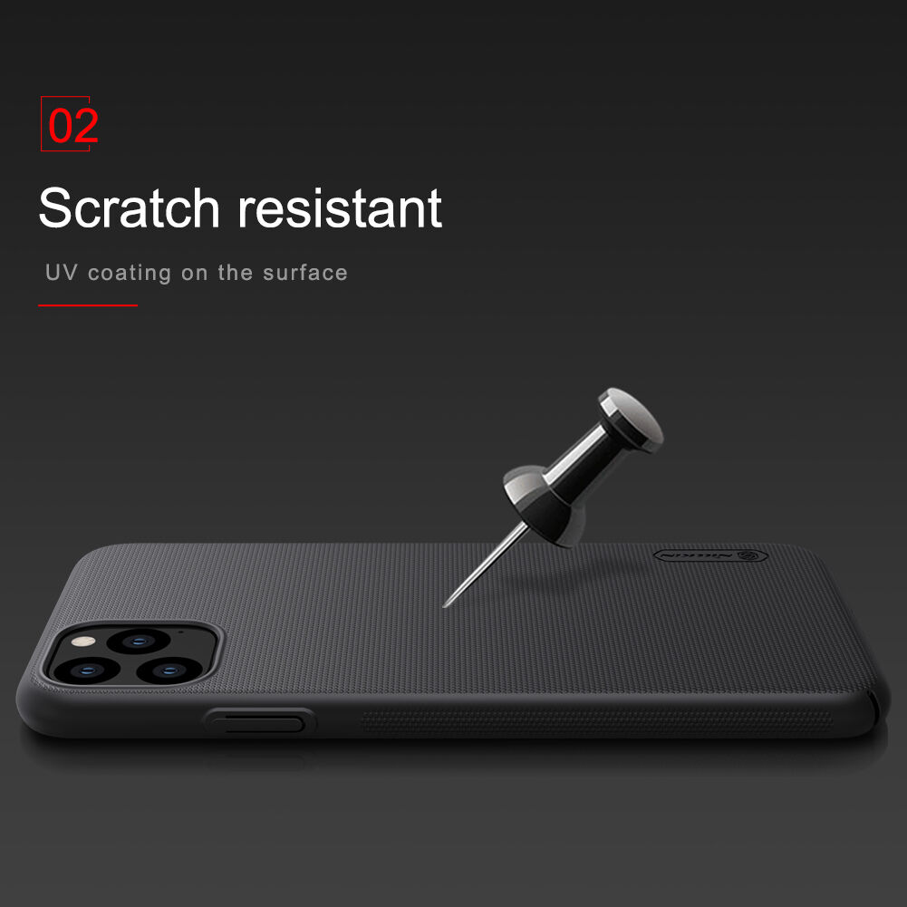 Nillkin mat maskica sa zrnastom površinom za iPhone 11 Pro Max - plavi