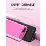 X-Level blještava maskica od meke plastike za iPhone 6 / 6S - crni