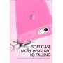 X-Level blještava maskica od meke plastike za iPhone 6 / 6S - crni