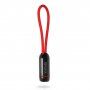 X-LEVEL elegantni USB / lightning kabel za Apple iPhone / iPad / iPod - 8cm - crvena