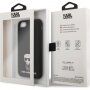 Karl Lagerfeld Saffiano Iconic maskica za iPhone 7 / 8 / SE (2020/2022) - crni