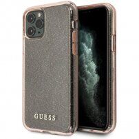 Guess Glitter maskica za iPhone 11 Pro Max - ružičasti