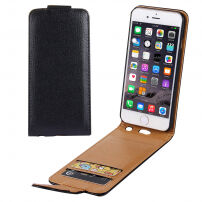 Elegantna flip futrola za Apple iPhone 6S Plus / 6 Plus - crna smeđe