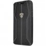Lamborghini Huracan originalna kožna futrola za iPhone 11 Pro - crno