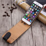 Elegantna flip futrola za Apple iPhone 6S Plus / 6 Plus - crna smeđe