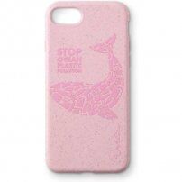 Wilma Matte Whale Eco eko razgradiva maskica za iPhone 6 / 7 / 8 / SE (2020/2022) - ružičasti
