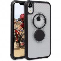 Rokform Crystal Carbon Clear izdržljiva maskica pogodna za držače Rockform za iPhone XR - proziran