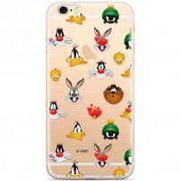 Originalna maskica Warner Bros Looney Tunes likovi za iPhone X - Proziran