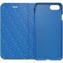 Adidas originalna flip futrola s logotipom i prugama za iPhone 7 / 8 / SE (2020/2022) - plavo-bijela