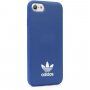 Adidas originalna maskica s logotipom i kožnom strukturom za iPhone 6 / 6S / 7 / 8 / SE (2020/2022) - plavi