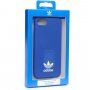 Adidas originalna maskica s logotipom i kožnom strukturom za iPhone 6 / 6S / 7 / 8 / SE (2020/2022) - plavi