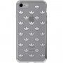 Adidas originalna prozirna maskica s logotipom za iPhone 6 / 6S / 7 / 8 / SE (2020/2022) - srebrni