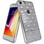 Adidas originalna prozirna maskica s logotipom za iPhone 6 / 6S / 7 / 8 / SE (2020/2022) - srebrni