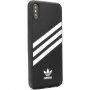 Adidas originalna maskica s kožnom površinom za iPhone 6 / 6S / 7 / 8 / SE (2020/2022) - crni