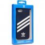 Adidas originalna maskica s kožnom površinom za iPhone 6 / 6S / 7 / 8 / SE (2020/2022) - crni