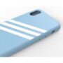 Adidas originalna maskica s tekstilnom površinom iPhone X / XS - Svijetloplav