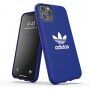 Adidas originalna maskica s tekstilnom površinom iPhone 11 Pro - plavi