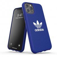 Adidas originalna maskica s tekstilnom površinom iPhone 11 Pro - plavi