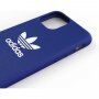 Adidas originalna maskica s tekstilnom površinom iPhone 11 Pro - plavi
