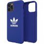 Adidas originalna maskica s tekstilnom površinom iPhone 11 Pro - plavi